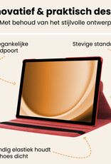 Nomfy Nomfy Samsung Galaxy Tab A9 2023 Hoes Draaibaar - Rood