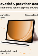 Nomfy Nomfy Samsung Galaxy Tab A9 2023 Hoes Draaibaar Met Screenprotector - Wit