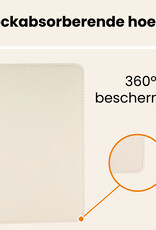 Nomfy Nomfy Samsung Galaxy Tab A9 2023 Hoes Draaibaar Met Screenprotector - Wit