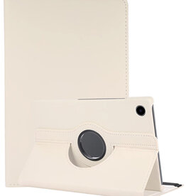 NoXx NoXx Samsung Galaxy Tab A9 Plus 2023 Hoes Draaibaar - Wit