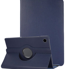 Nomfy Nomfy Samsung Galaxy Tab A9 Plus 2023 Hoes Draaibaar - Donkerblauw
