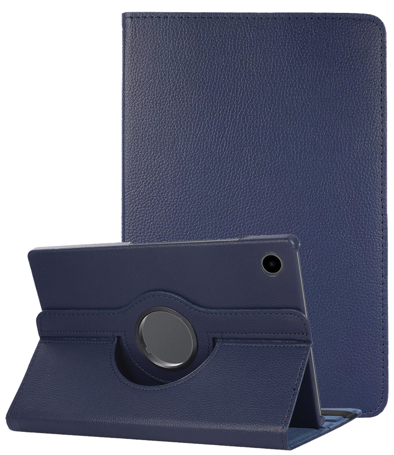 Nomfy Nomfy Samsung Galaxy Tab A9 Plus 2023 Hoes Draaibaar - Donkerblauw