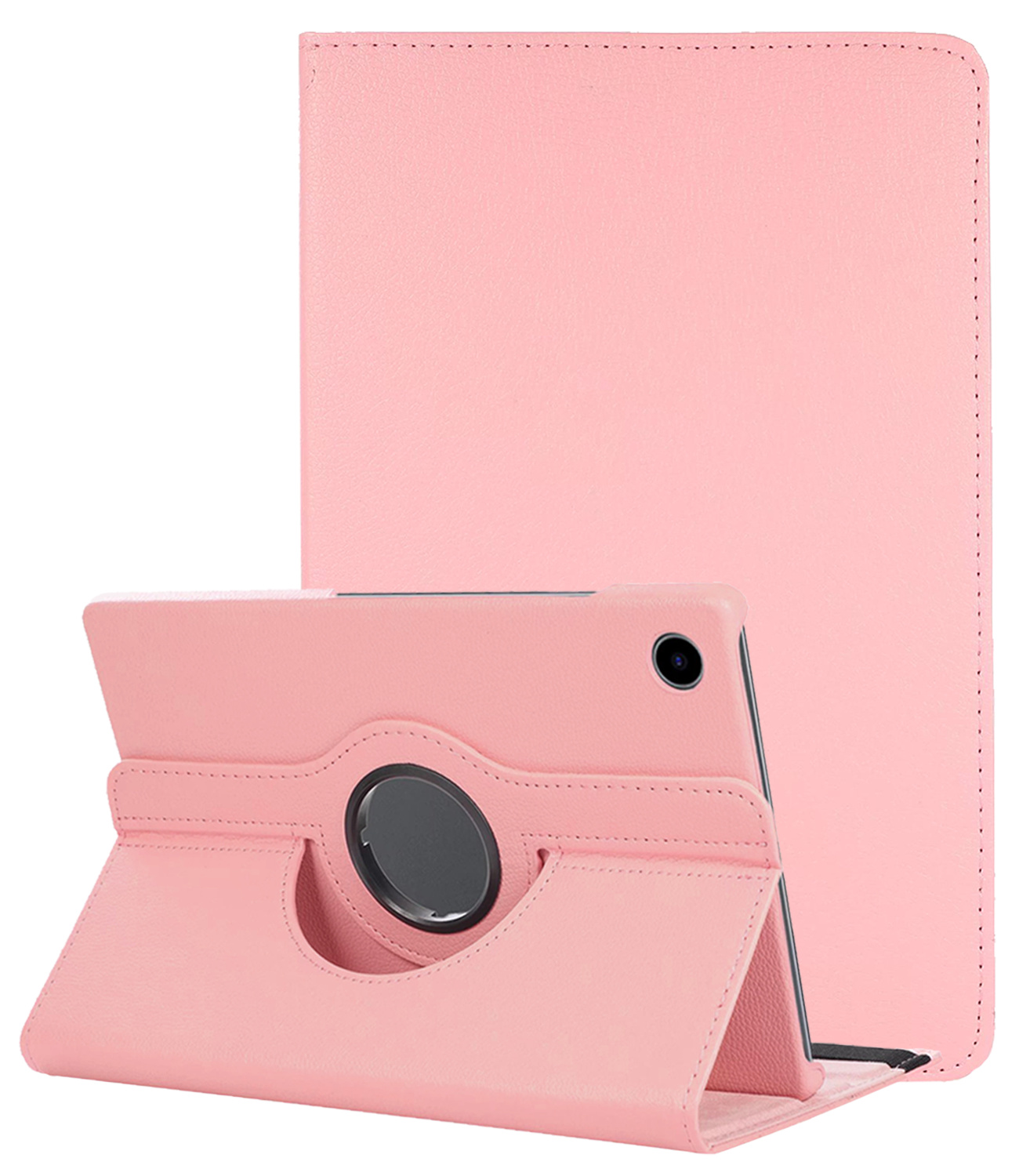 Nomfy Nomfy Samsung Galaxy Tab A9 Plus 2023 Hoes Draaibaar - Lichtroze