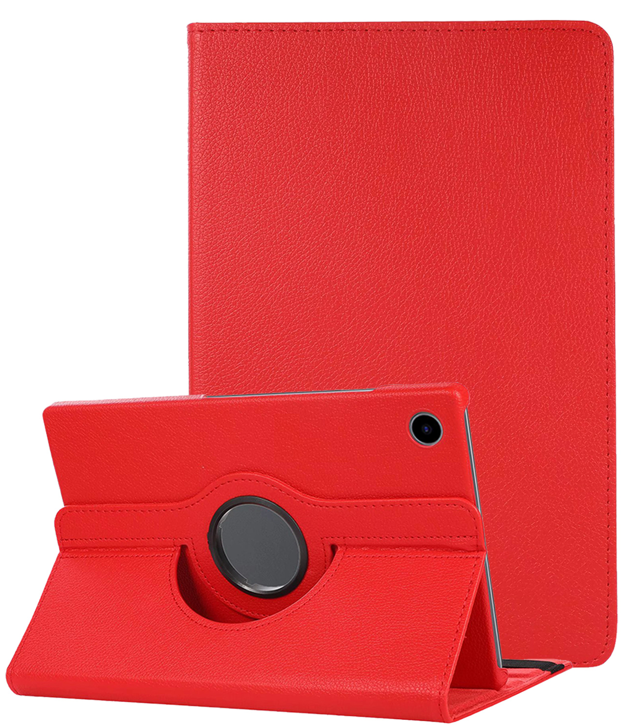 Nomfy Nomfy Samsung Galaxy Tab A9 Plus 2023 Hoes Draaibaar - Rood