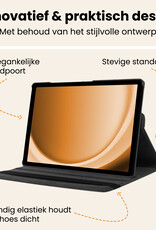 Nomfy Nomfy Samsung Galaxy Tab A9 Plus 2023 Hoes Draaibaar - Zwart