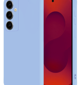 NoXx NoXx Samsung Galaxy S25 Plus Hoesje Siliconen - Lichtblauw