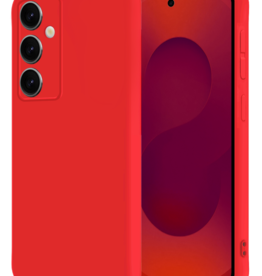 NoXx NoXx Samsung Galaxy S25 Plus Hoesje Siliconen - Rood