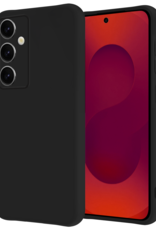NoXx NoXx Samsung Galaxy S25 Plus Hoesje Siliconen - Zwart