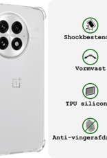 BASEY. BASEY. OnePlus 13R Hoesje Shockproof - Transparant - 2 PACK
