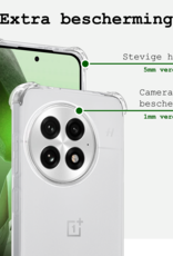 BASEY. BASEY. OnePlus 13R Hoesje Shockproof Met 2x Screenprotector