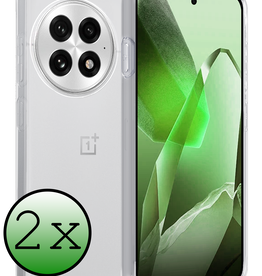 BASEY. BASEY. OnePlus 13R Hoesje Siliconen - Transparant - 2 PACK