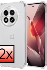 NoXx NoXx OnePlus 13R Hoesje Shockproof - Transparant - 2 PACK