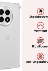 NoXx NoXx OnePlus 13R Hoesje Shockproof - Transparant - 2 PACK
