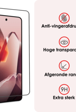 NoXx NoXx OnePlus 13R Hoesje Siliconen Met Screenprotector - Transparant