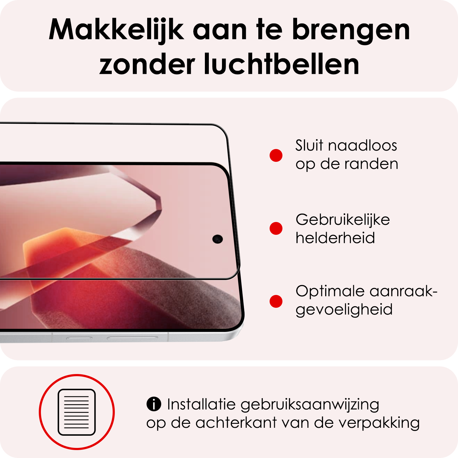 NoXx NoXx OnePlus 13R Hoesje Siliconen Met Screenprotector - Transparant