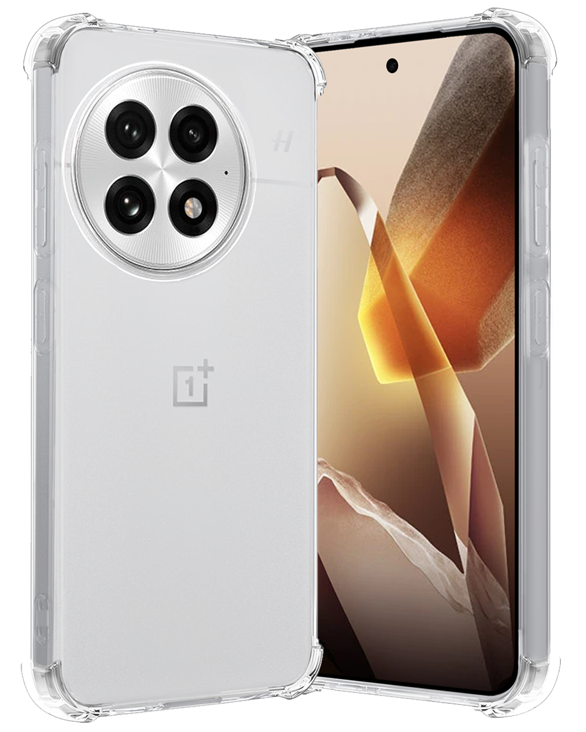 Nomfy Nomfy OnePlus 13R Hoesje Shockproof - Transparant
