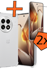 Nomfy Nomfy OnePlus 13R Hoesje Shockproof Met 2x Screenprotector
