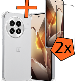 Nomfy Nomfy OnePlus 13R Hoesje Shockproof Met 2x Screenprotector