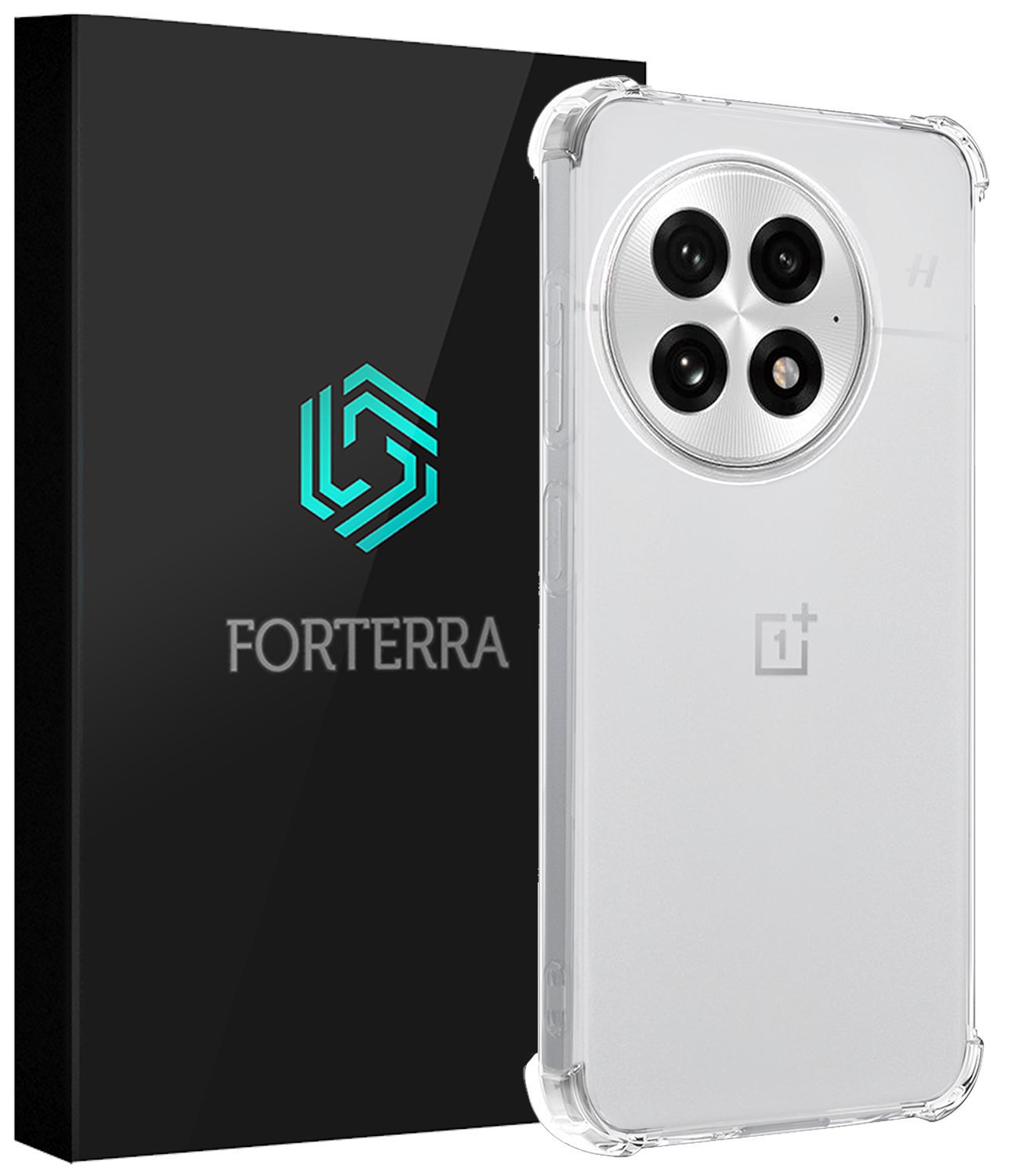 Forterra Forterra OnePlus 13R Hoesje Shockproof - Transparant