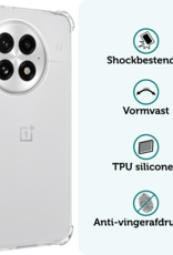 Forterra Forterra OnePlus 13R Hoesje Shockproof - Transparant - 2 PACK