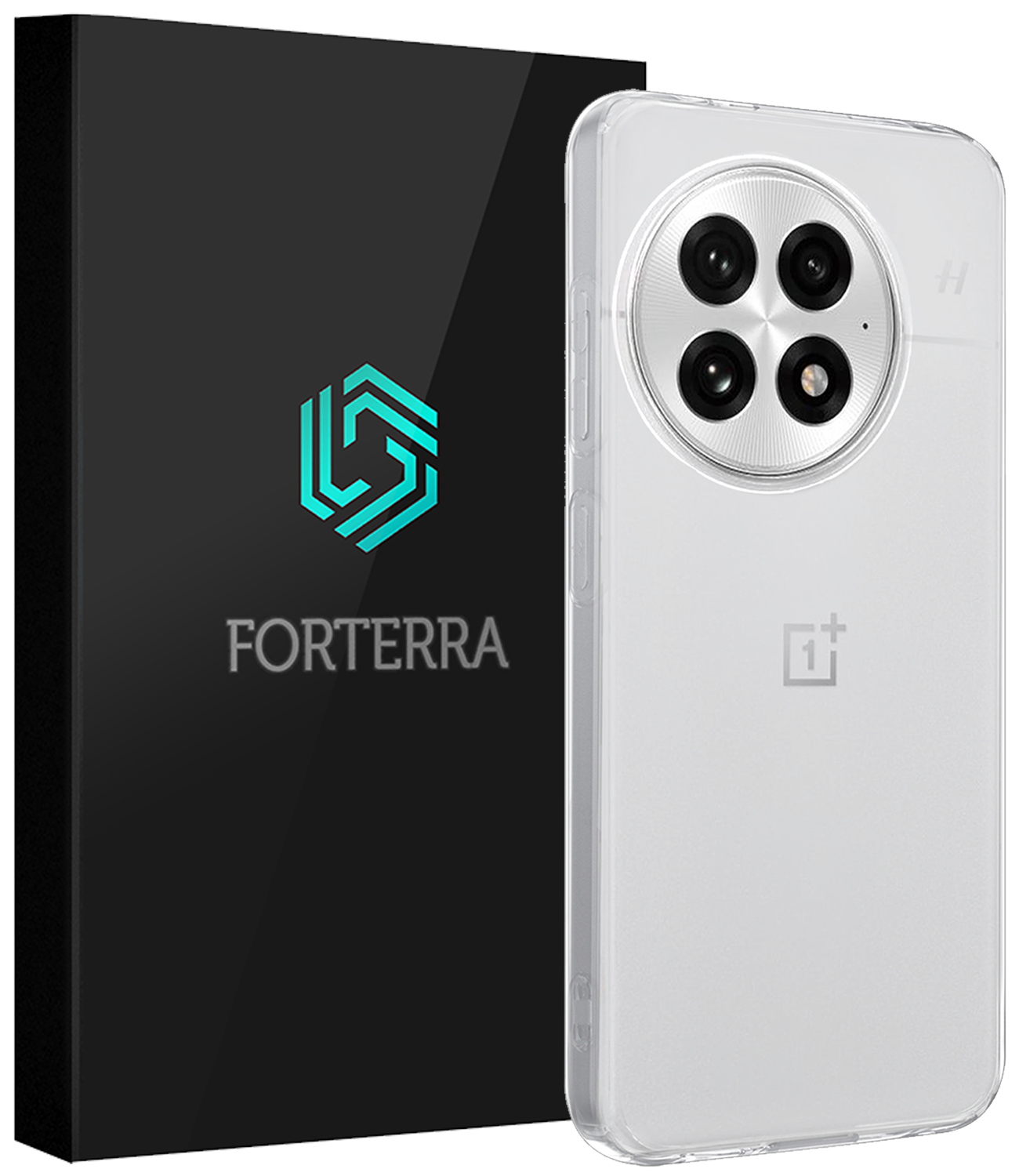 Forterra Forterra OnePlus 13R Hoesje Siliconen - Transparant
