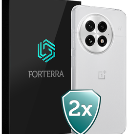 Forterra Forterra OnePlus 13R Hoesje Siliconen - Transparant - 2 PACK
