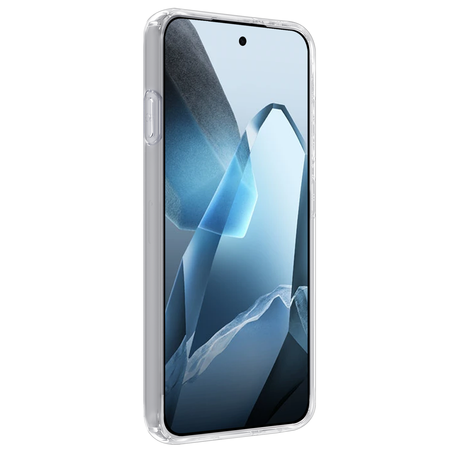 Forterra Forterra OnePlus 13R Hoesje Siliconen Met Screenprotector - Transparant