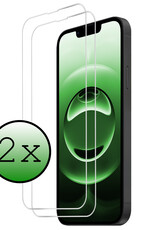 BASEY. BASEY. iPhone 16E Screenprotector Glas Met Dichte Notch - 2 PACK