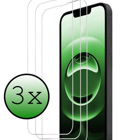 BASEY. BASEY. iPhone 16E Screenprotector Glas Met Dichte Notch - 3 PACK