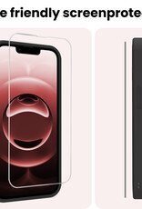 NoXx NoXx iPhone 16E Screenprotector Glas Met Dichte Notch - 2 PACK