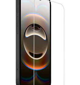 Nomfy Nomfy iPhone 16E Screenprotector Glas Met Dichte Notch
