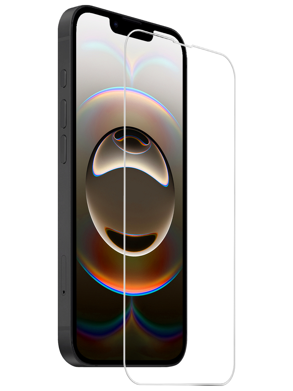 Nomfy Nomfy iPhone 16E Screenprotector Glas Met Dichte Notch