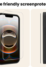 Nomfy Nomfy iPhone 16E Screenprotector Glas Met Dichte Notch - 2 PACK