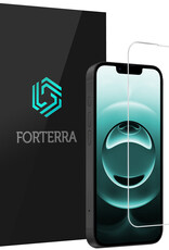Forterra Forterra iPhone 16E Screenprotector Glas Met Dichte Notch