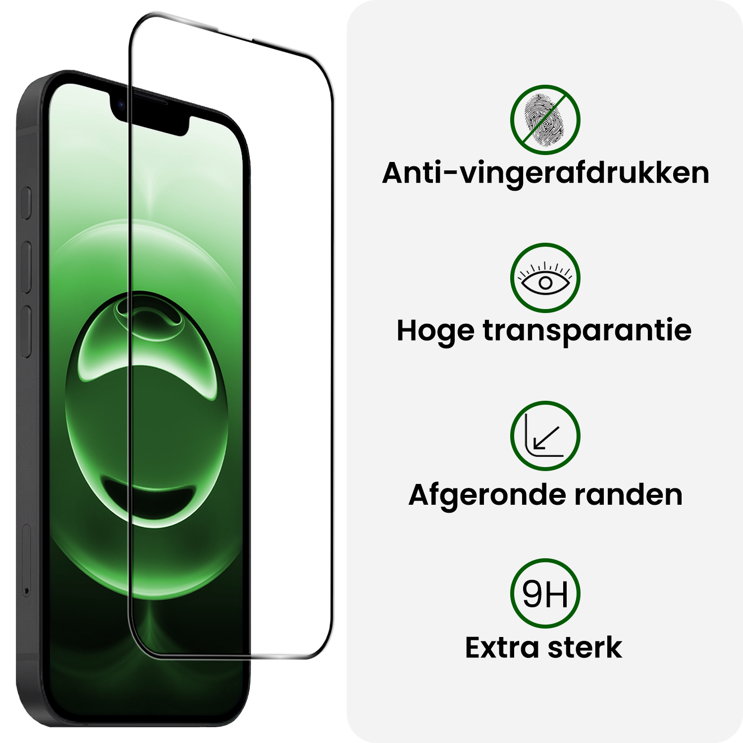 BASEY. BASEY. iPhone 16E Screenprotector Glas Full Cover 2D