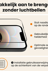Nomfy Nomfy iPhone 16E Screenprotector Glas Full Cover 2D