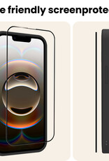 Nomfy Nomfy iPhone 16E Screenprotector Glas Full Cover 2D - 3 PACK