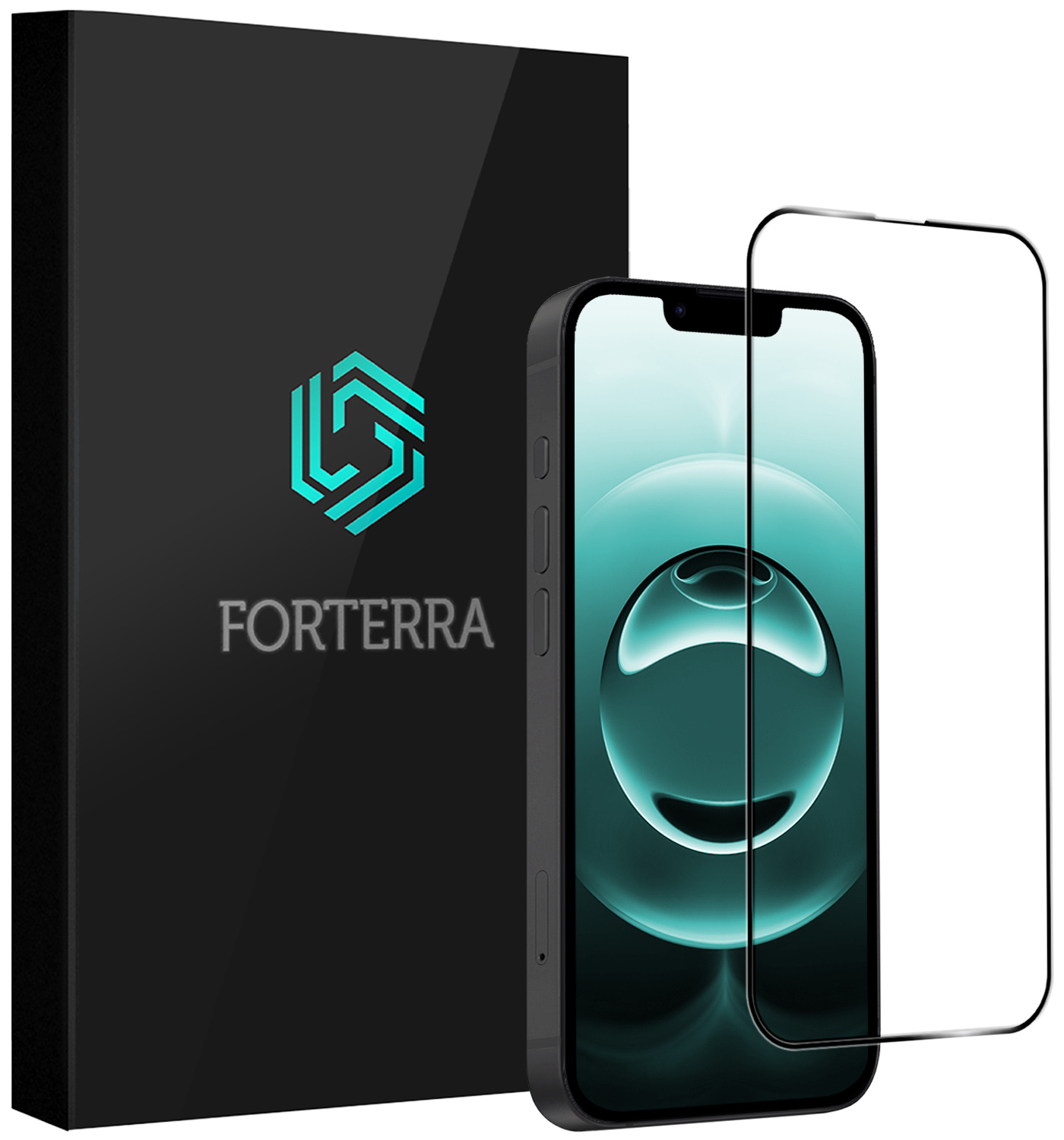 Forterra Forterra iPhone 16E Screenprotector Glas Full Cover 2D