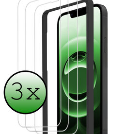 BASEY. BASEY. iPhone 16E Screenprotector Met Installatieframe - 3 PACK