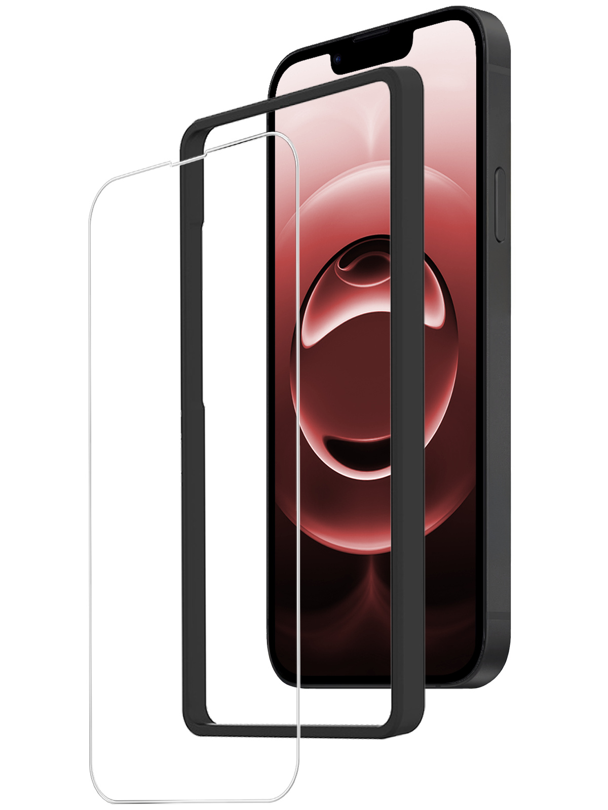 NoXx NoXx iPhone 16E Screenprotector Met Installatieframe