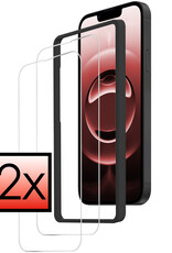 NoXx NoXx iPhone 16E Screenprotector Met Installatieframe - 2 PACK