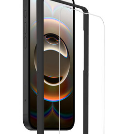 Nomfy Nomfy iPhone 16E Screenprotector Met Installatieframe