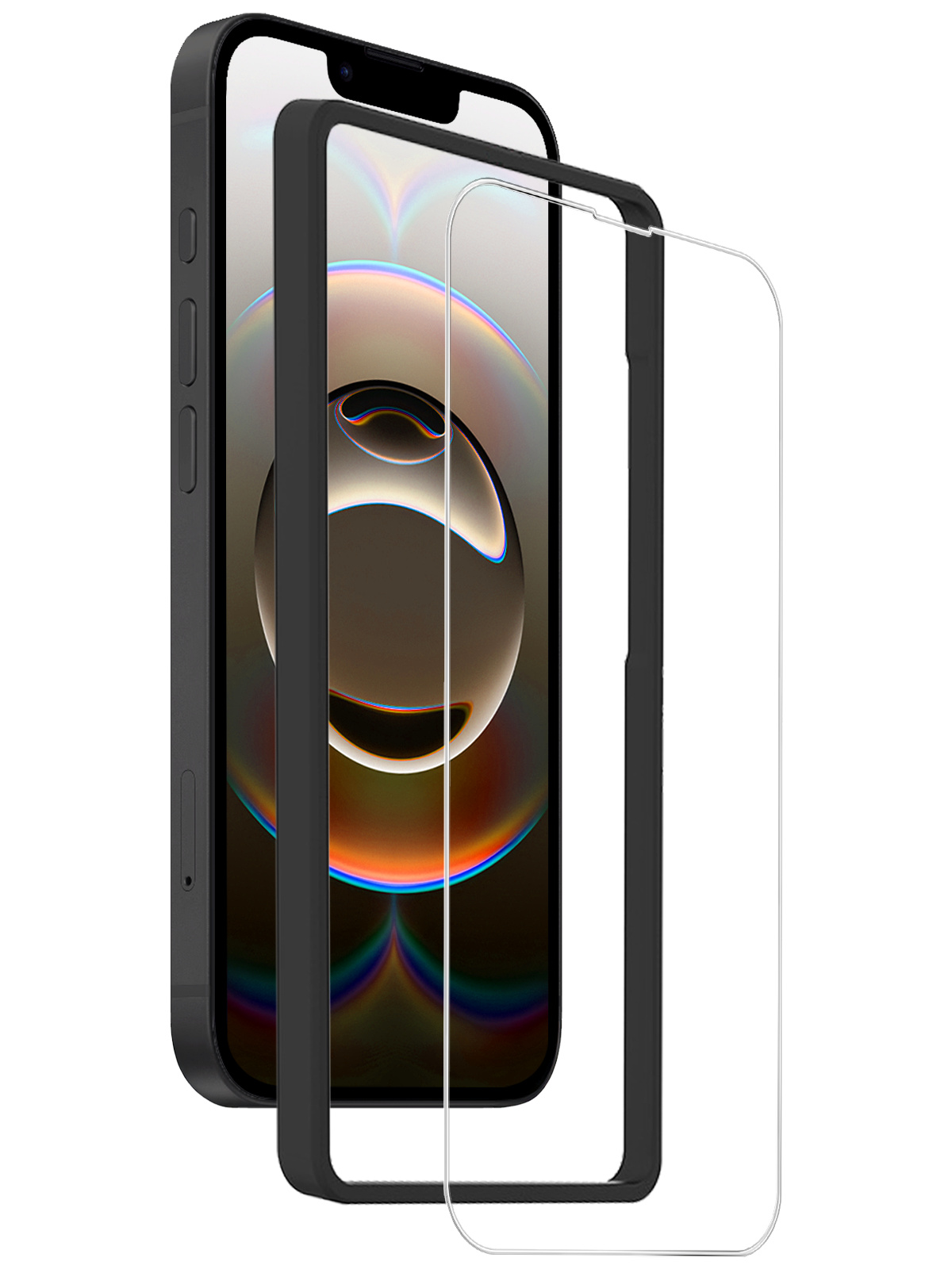 Nomfy Nomfy iPhone 16E Screenprotector Met Installatieframe