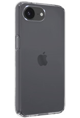 BASEY. BASEY. iPhone 16E Hoesje Siliconen Met Screenprotector Met Dichte Notch - Transparant