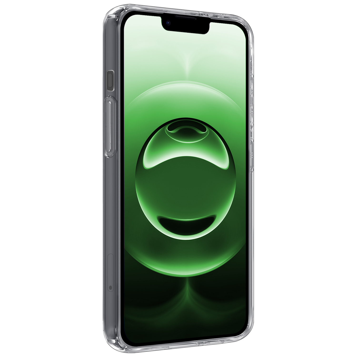BASEY. BASEY. iPhone 16E Hoesje Siliconen Met Screenprotector Met Dichte Notch - Transparant
