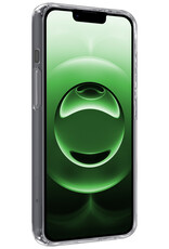 BASEY. BASEY. iPhone 16E Hoesje Siliconen Met 2x Screenprotector Met Dichte Notch - Transparant