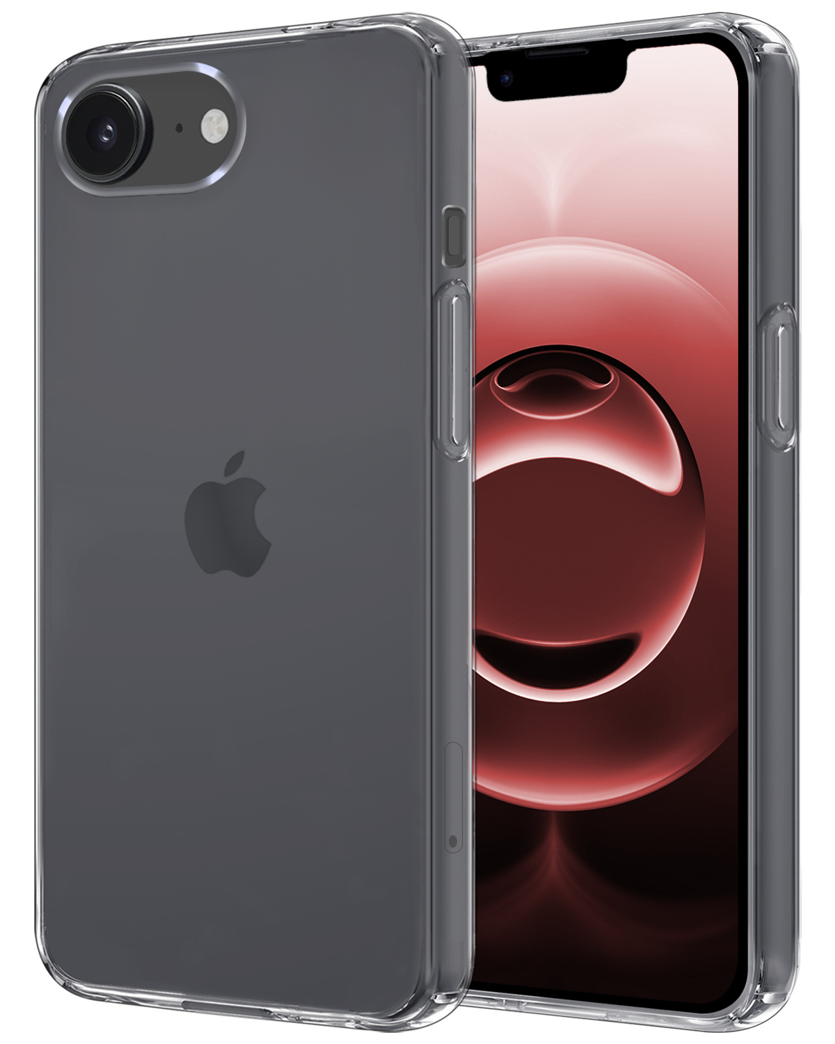 NoXx NoXx iPhone 16E Hoesje Siliconen - Transparant