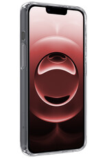 NoXx NoXx iPhone 16E Hoesje Siliconen Met 2x Screenprotector Met Dichte Notch - Transparant