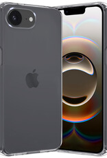 Nomfy Nomfy iPhone 16E Hoesje Siliconen - Transparant