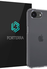Forterra Forterra iPhone 16E Hoesje Siliconen - Transparant